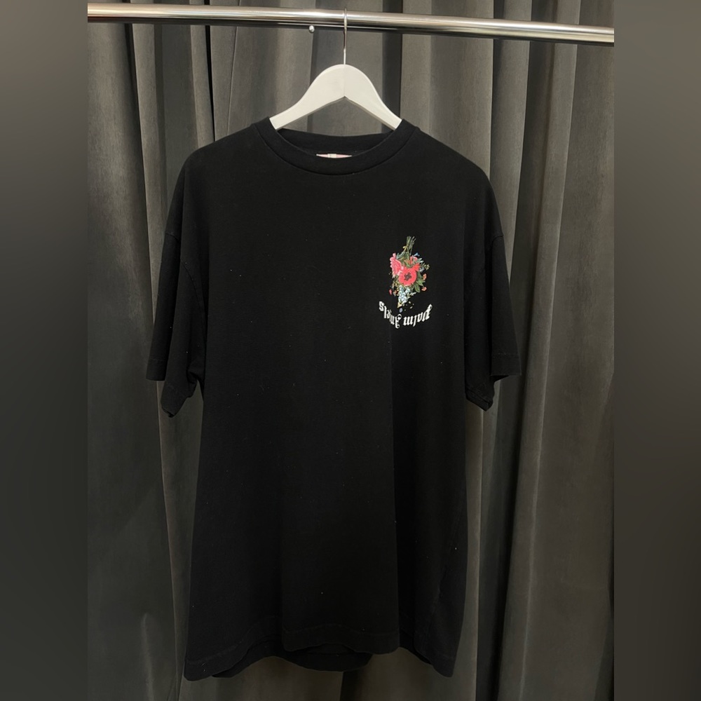 Palm Angels Flower Print T Shirt